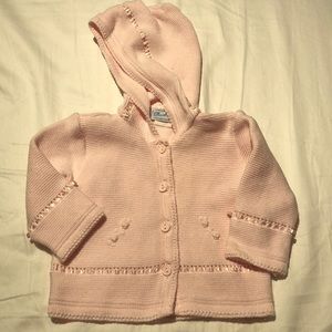 Feltman Bros Pink Cardigan Sweater 3mos